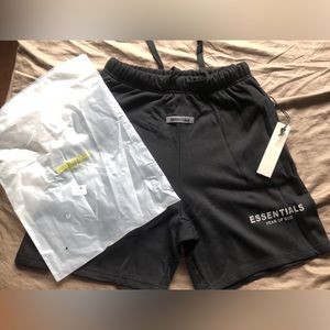 Fear Of God Essentials Shorts Black